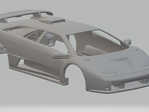 Diablo sv 3Dプリントモデル