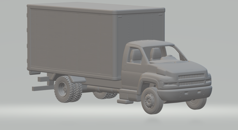 Gmc box 3D Print Model .c4d .max .obj .3ds .fbx .stl .blend 