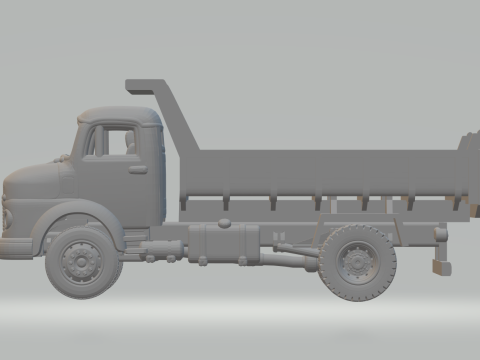 Mercedes benz 1111 dumper 3D Принт Модель