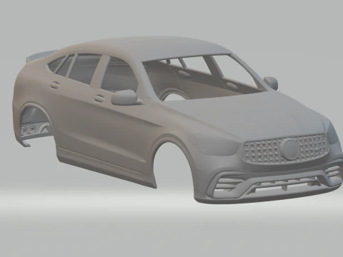 Mercedes glc amg 3D Print Model