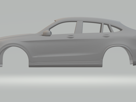 Mercedes glc amg 3D Принт Модель