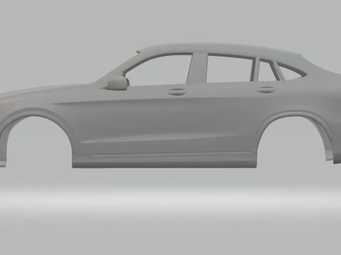 Mercedes glc amg 3D Print Model