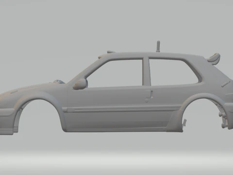 Citroen saxo 3D Print Model