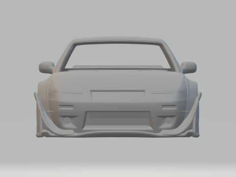 Nissan Silvia S13 Onevia Model do druku 3D