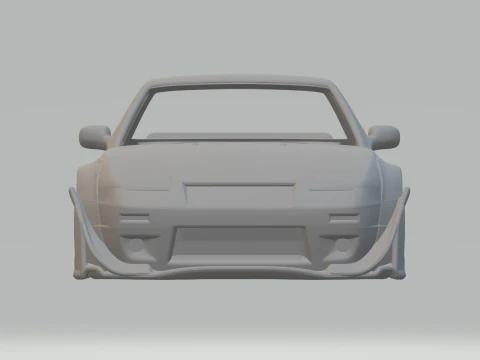 Nissan Silvia S13 Onevia 3D Print Model