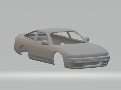 Nissan SilEighty 3D प्रिंट मॉडल