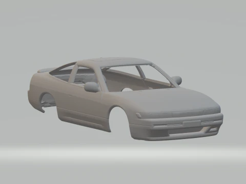 Nissan SilEighty 3D Print Model