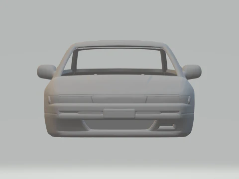 Nissan SilEighty 3D Print Model