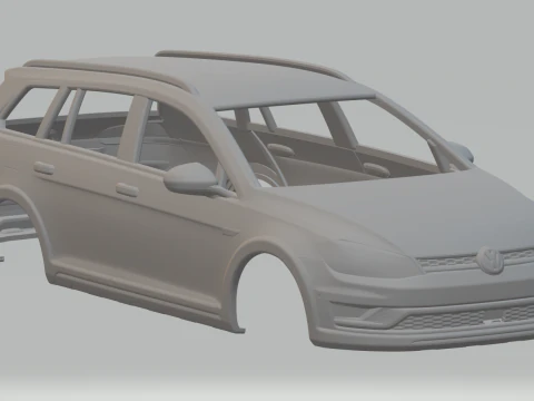 Golf variant all track 3D Print Model