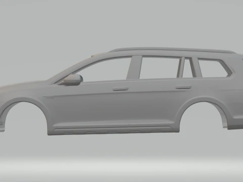 Golf variant all track 3D Print Model