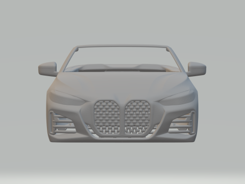 M440 cabriolet 3D प्रिंट मॉडल