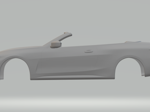 M440 cabriolet 3D प्रिंट मॉडल