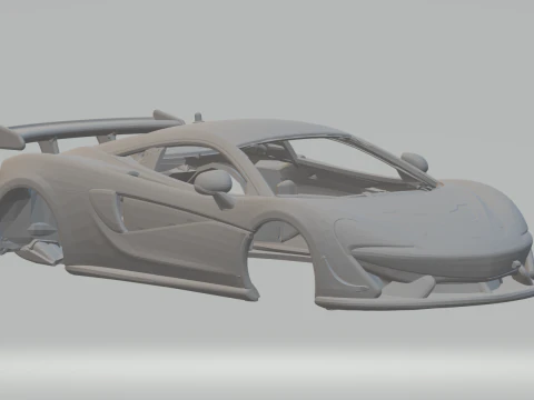 Mclaren 570 gt4 3D Принт Модель