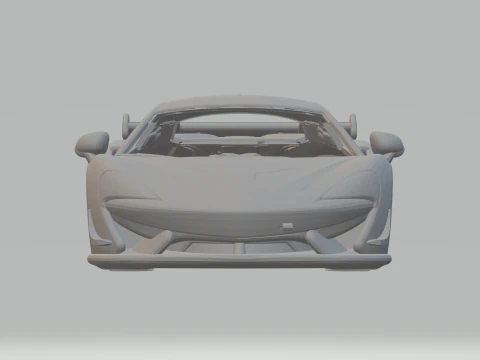 Mclaren 570 gt4 3D Print Model