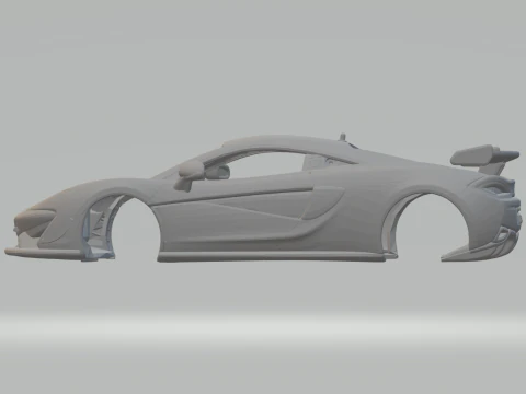 Mclaren 570 gt4 3D Print Model