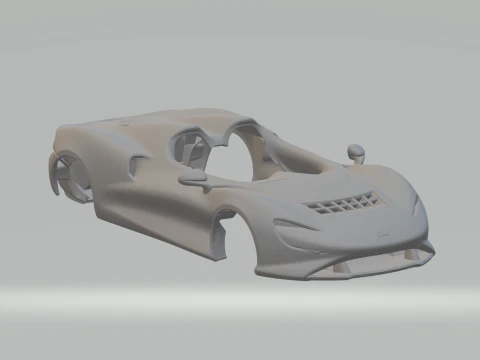 McLaren Elva 2021 3D Druckmodell