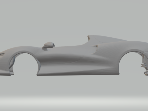 Mclaren elva 2021 Modello di stampa 3D