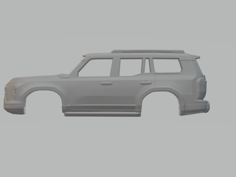 Lexus gx overtrail 2024 3D printmodel