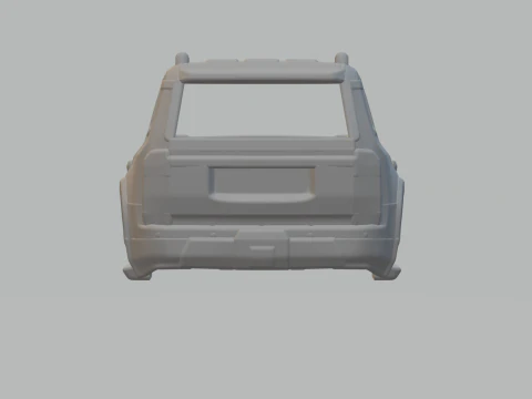 Lexus gx overtrail 2024 3D Print Model