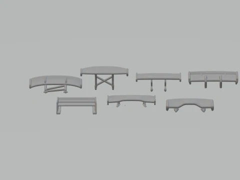 Spoiler for diecast customization 3D Print Model