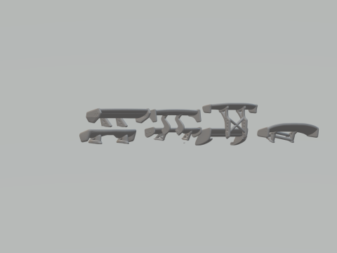 Spoiler for diecast customization Modelo de impresión 3D