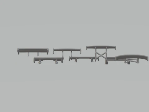 Spoiler for diecast customization 3D Print Model