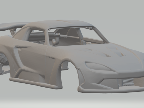 Honda s2000 custom 3D 프린트 모델