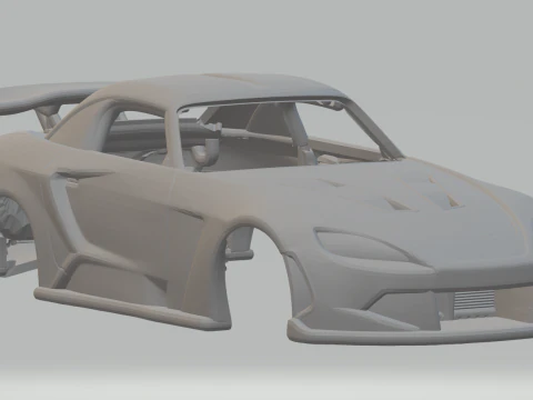 Honda s2000 personalizado Modelo de Impressão 3D