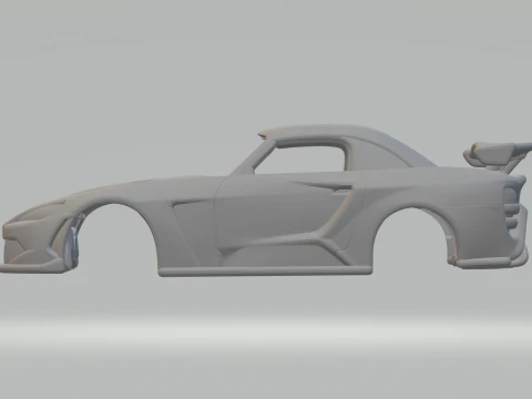 Honda s2000 custom 3D Print Model