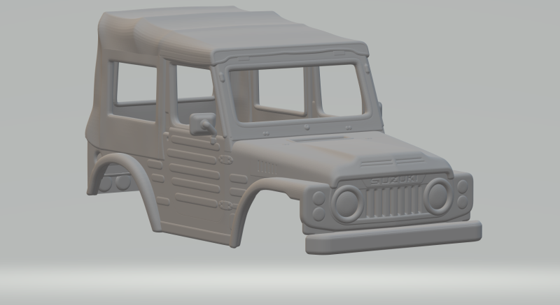 Suzuki jimny Model do druku 3D .c4d .max .obj .3ds .fbx .stl .blend 