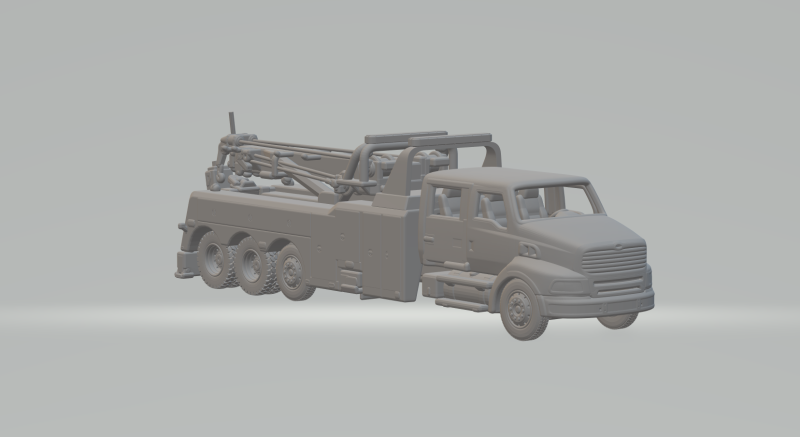 Sterling A9500 Wrecker Trucks 3D-Druckmodell .c4d .max .obj .3ds .fbx .stl .blend 
