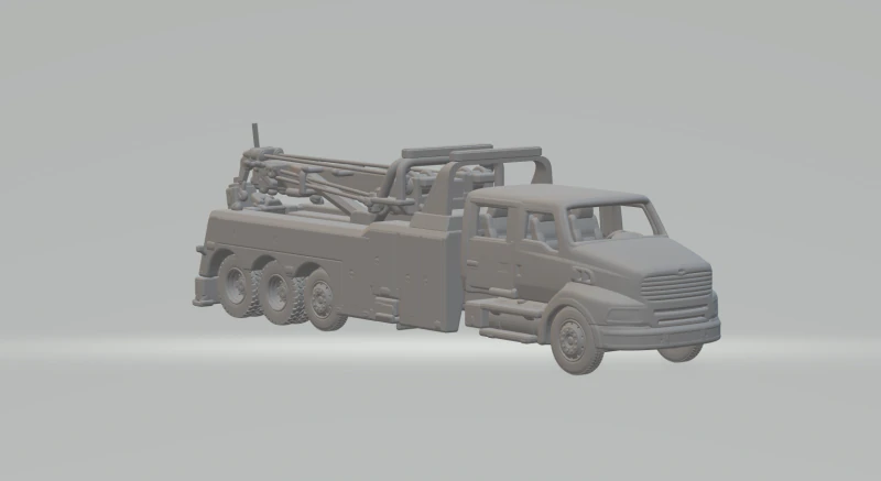 Sterling A9500 Wrecker Trucks 3D Print Model .c4d .max .obj .3ds .fbx .stl .blend 