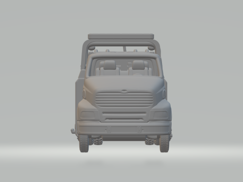 Sterling A9500 Wrecker Trucks 3D-Druckmodell