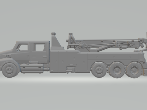 Sterling A9500 Wrecker Trucks 3D-Druckmodell