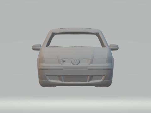 Vw golf custom Modelo de impresión 3D