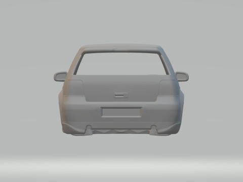 Vw golf custom Modelo de impresión 3D