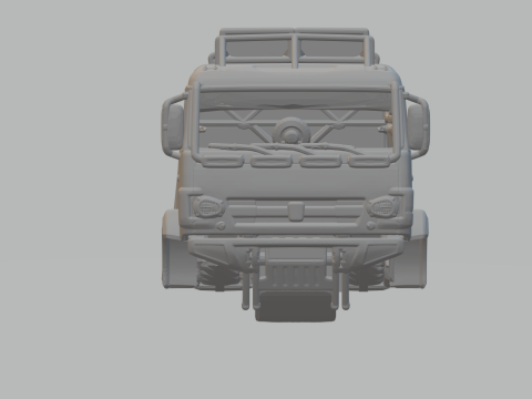 Kamaz dakar 3Dプリントモデル
