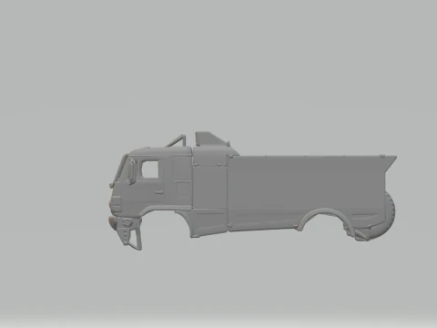 Kamaz dakar 3D Print Model