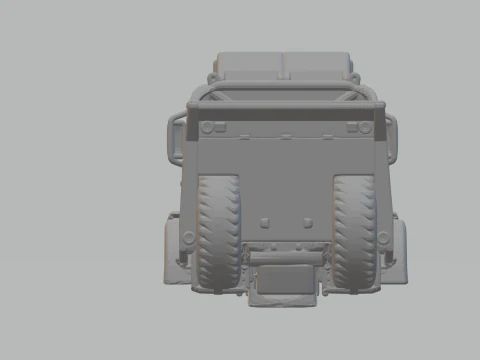 Kamaz dakar 3D Print Model