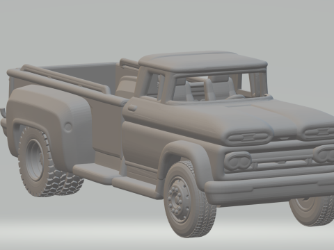 Kamaz dakar Modelo de Impressão 3D