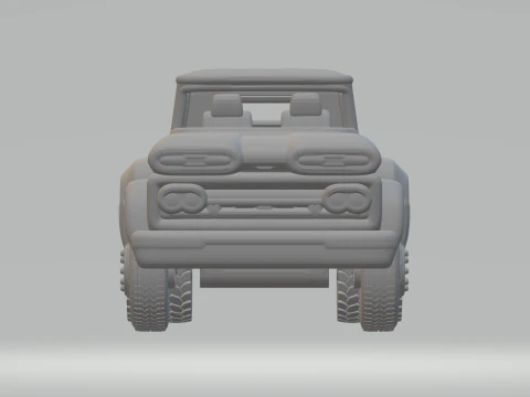 Kamaz dakar 3D Print Model