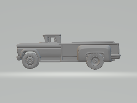 Kamaz dakar Modelo de Impressão 3D