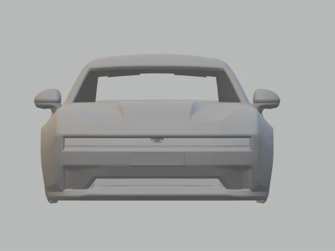 Charger Daytona EV 3D Print Model