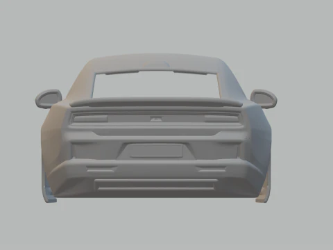Charger Daytona EV 3D Print Model