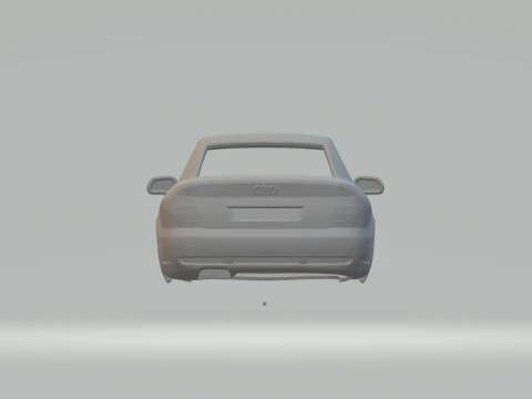 Audi a4 1999 custom rs4 3D Print Model