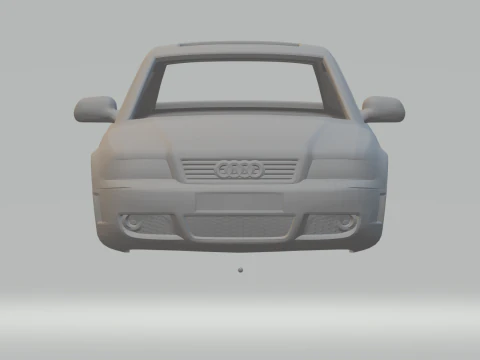 Audi a4 1999 custom rs4 3D Print Model