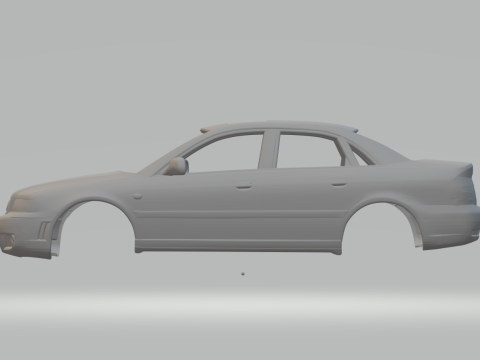 Audi a4 1999 custom rs4 3D Принт Модель