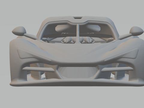 Zenvo aurora Model do druku 3D