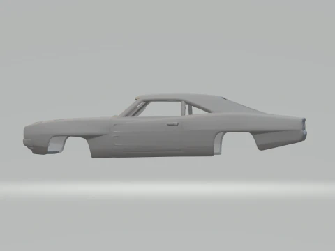 Dodge charger widebody 3D Print Model