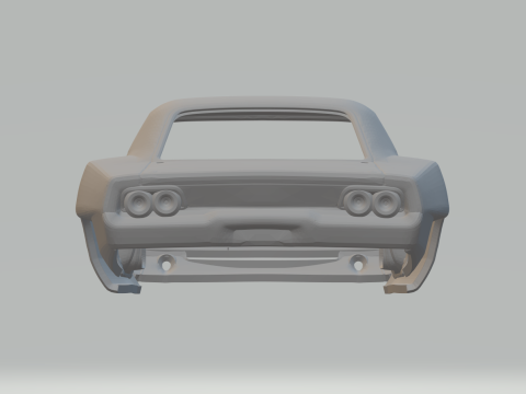 Dodge charger widebody Modelo de impresión 3D